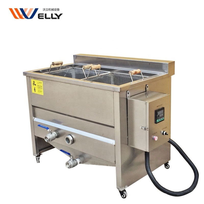 Easy to operate equipment for frying onions/ automatic fish frying machine/ deep fryer function