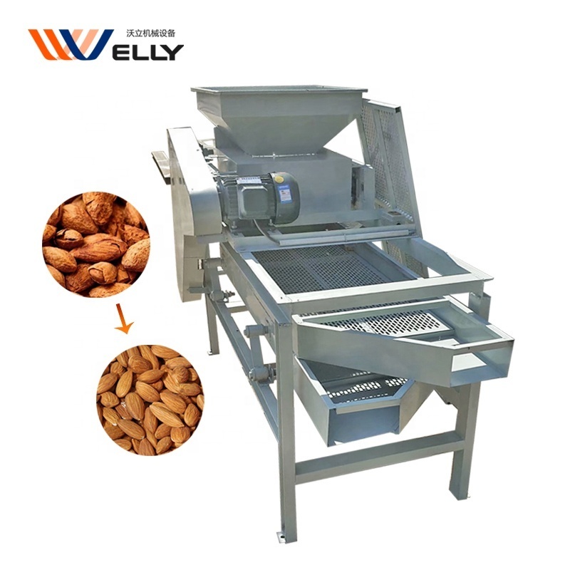 Walnut peeling machine/ almond nut cracker/ small almond peeling machine