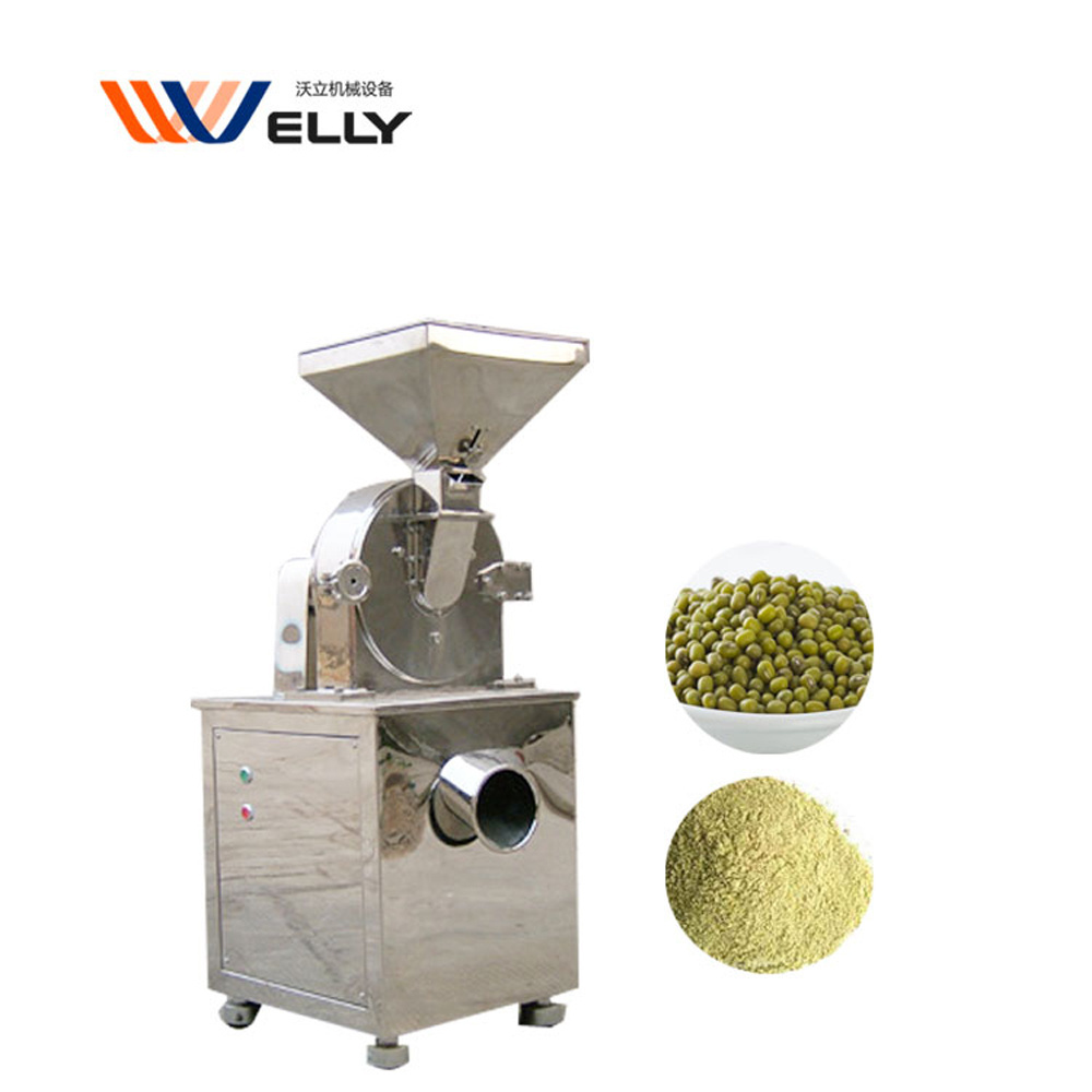 High efficient Saffron Grinder Stainless Steel Spicy Micro Chickpea Bean Cocoa Powder Pulverizer Machine