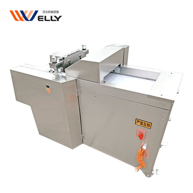 Hot Product Electric Small Fresh Fish Cutting Machine Automatic Chicken Meat Block Cutting Machine For Frozen Meat