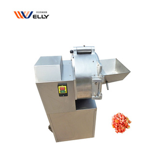 Industrial Automatic Carrot Cutting Papaya Cubing Carrots Dicing Onion Slicer Dicer Melon Vegetable Fruit Chopper Machine