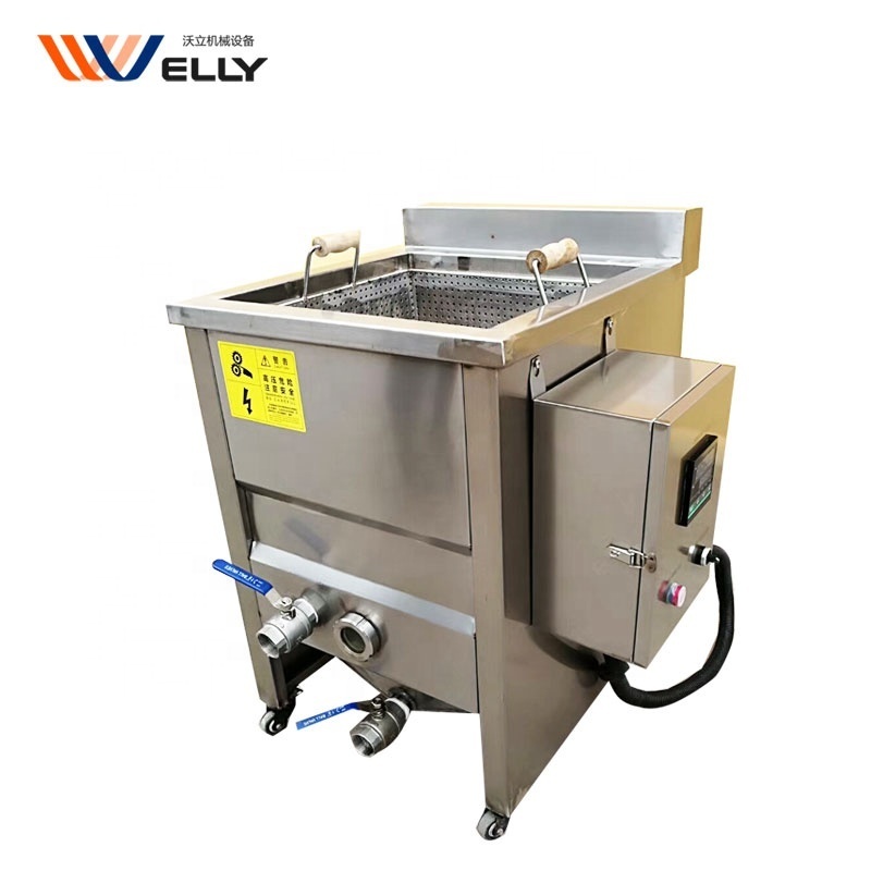 Easy to operate equipment for frying onions/ automatic fish frying machine/ deep fryer function