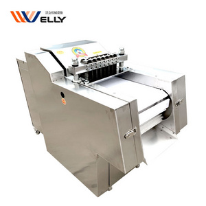 Hot Product Electric Small Fresh Fish Cutting Machine Automatic Chicken Meat Block Cutting Machine For Frozen Meat