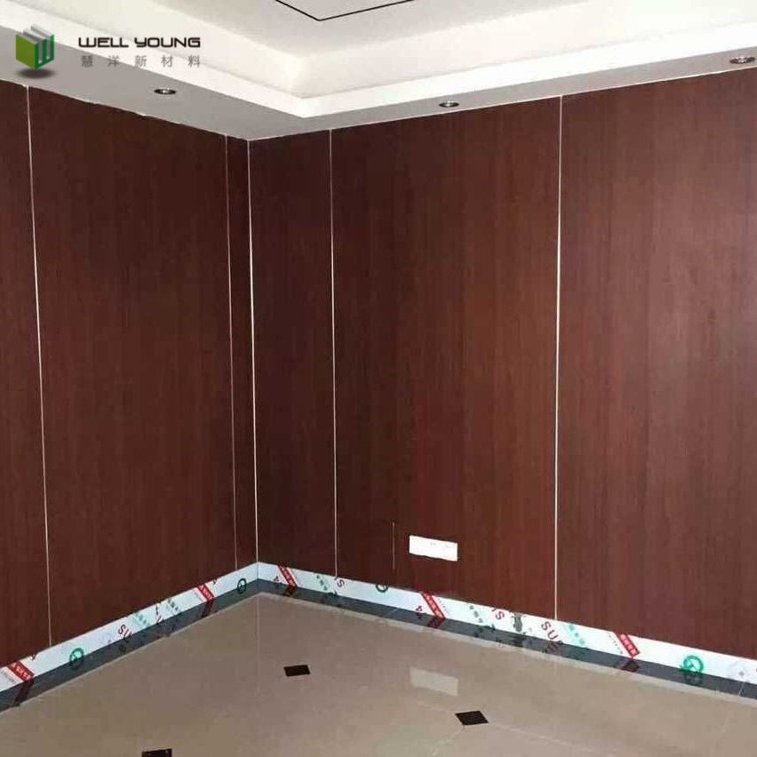 Fire Rated MGO HPL Laminated Decorative Wall Panel