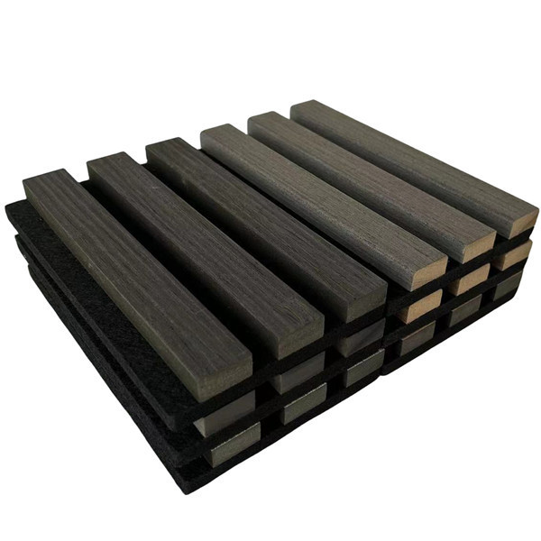 Sound Absorbing Wooden Slat Acoustic Panel For Interior Wall