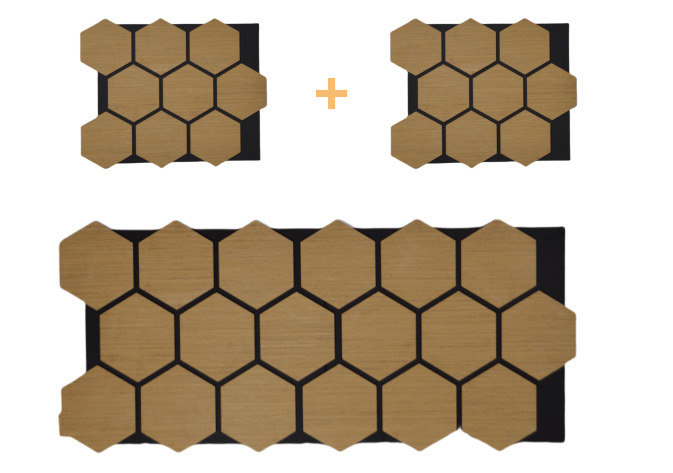 Modern Hexagon Sound Reduction New Design Wooden Acoustic Panels Wall Panel for Office