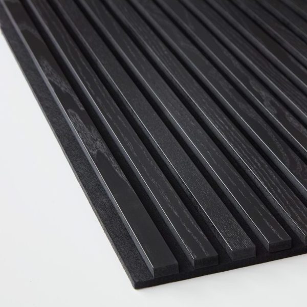 Ash Akupanel wooden slats decorate 3D Interior Wall Panel Flame Retardant Soundproof Wall Panel