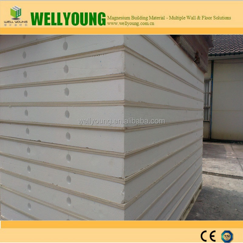 china sip panel styrofoam sandwich wall panels for prefab houses