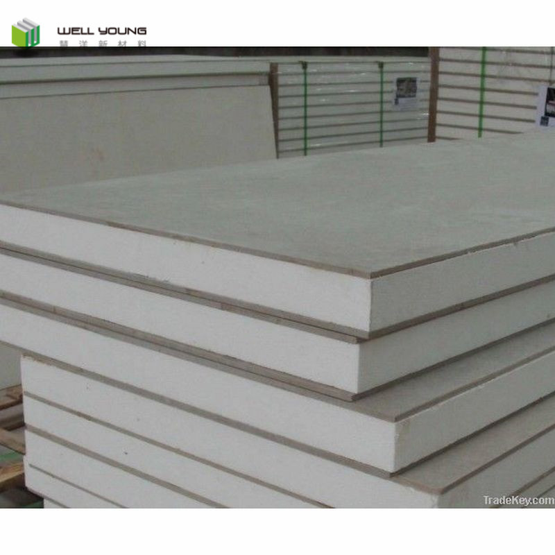 Fireproof Easy Install SIP MGO Sandwich Panel for Wall And Floor