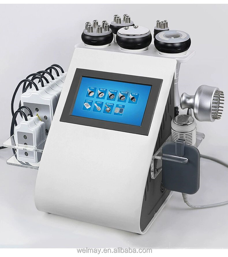 9 In 1 Spa Salon Newest Kim 8 Lipo Laser Cavitation RF Skin Tightening Cavitation Slimming Machine