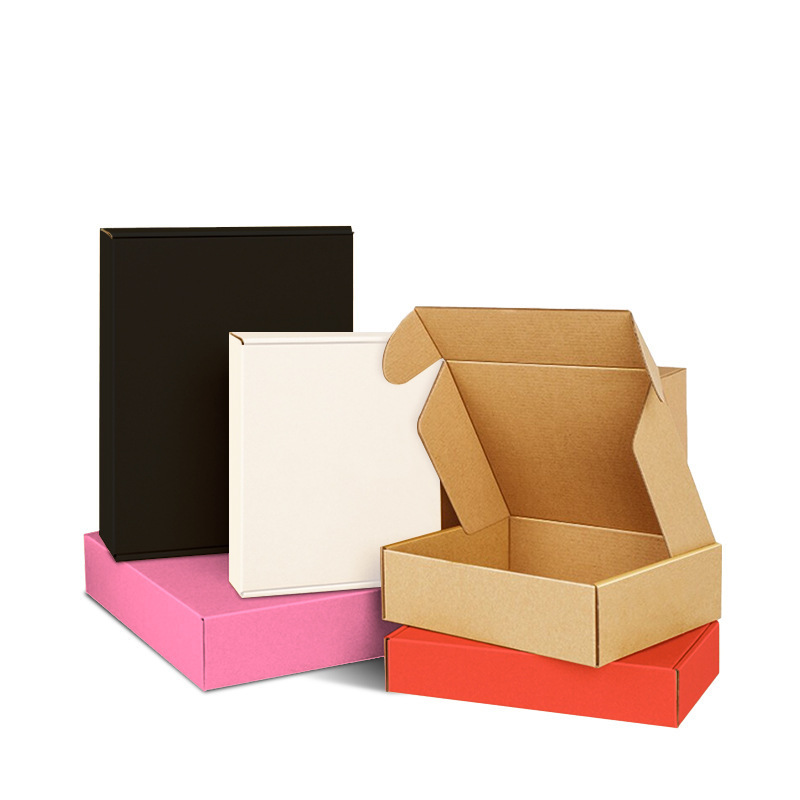 Custom boxes reusable eco friendly craft packaging supplies shoe wig hair shipping mailing gift postal cardboard boxes with logo