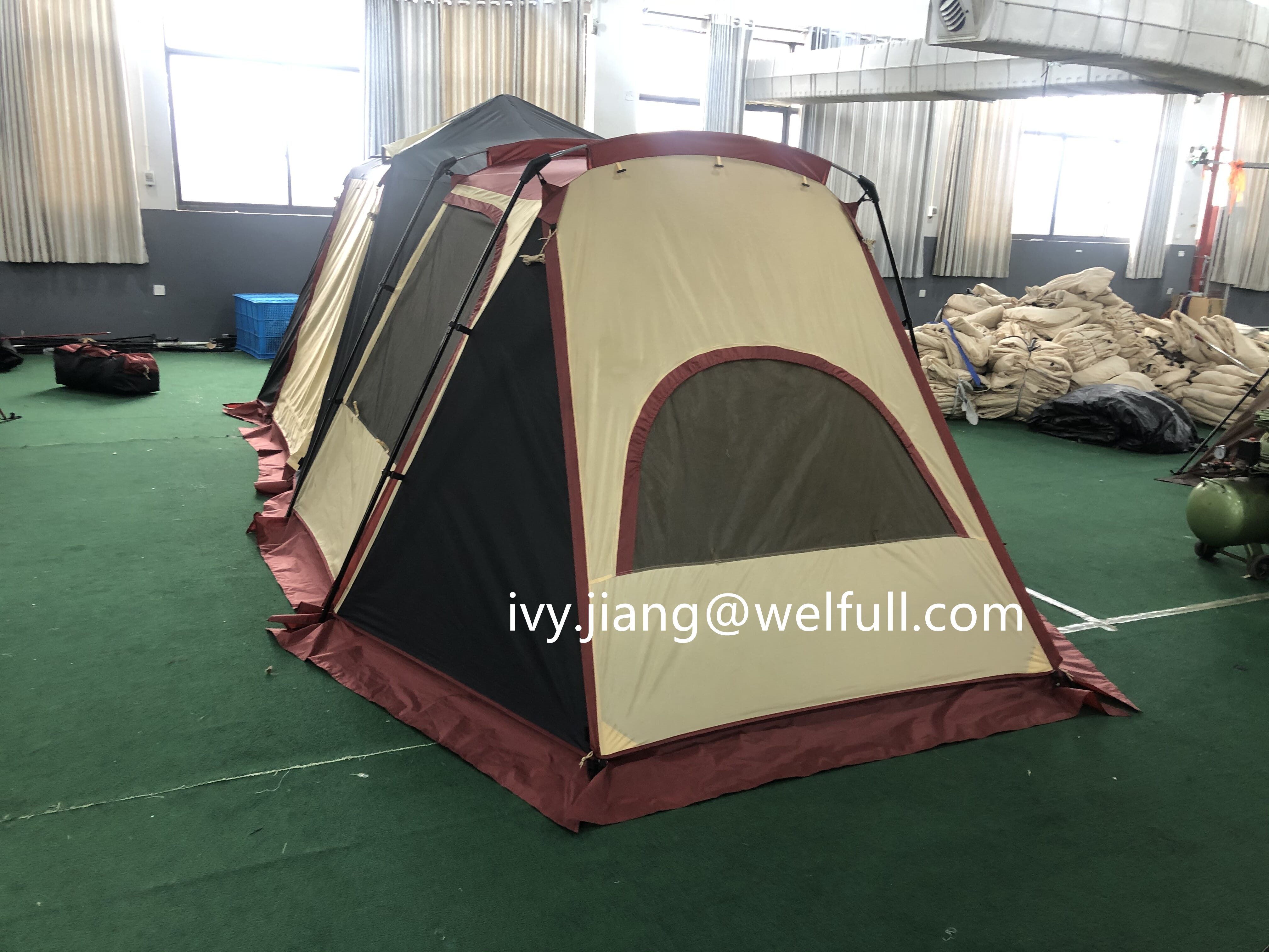 Korea High Quality Waterproof One Touch Camping Tent Automatic Quick Open Tent  For Outdoor