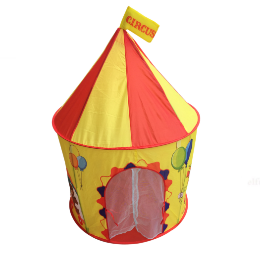 OEM Party Children's Circus Folding Castle For Tipi Children Play Tent Kids Mini Paly Toy Circus Tent Sale