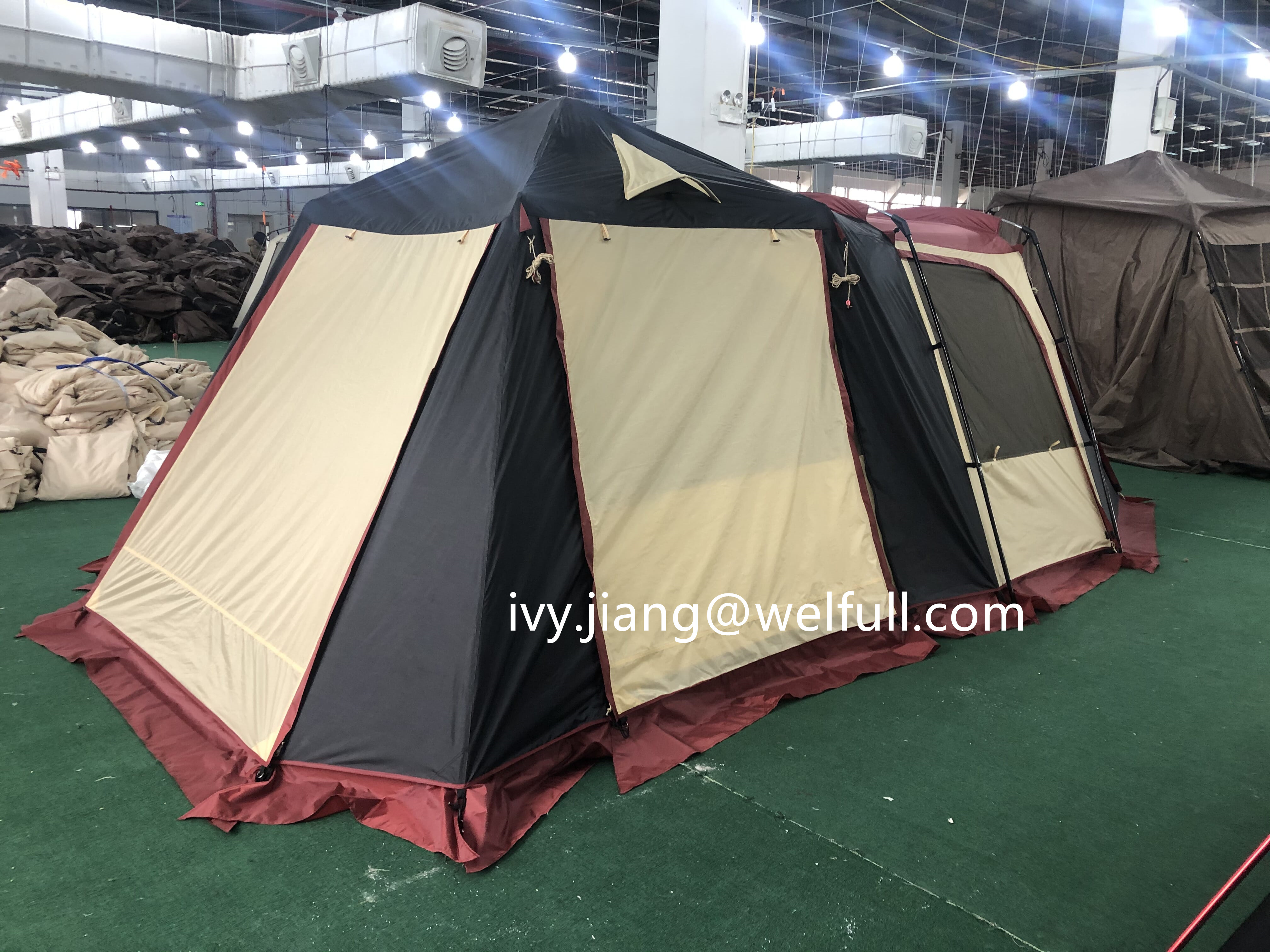 Korea High Quality Waterproof One Touch Camping Tent Automatic Quick Open Tent  For Outdoor