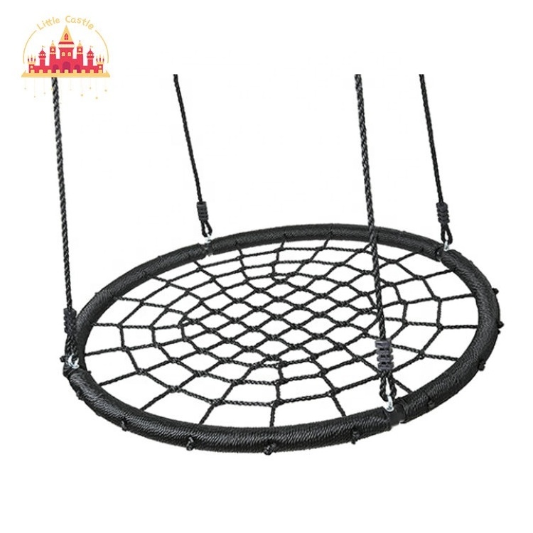 2023 Diameter 100 cm Outdoor Hanging Bird Nest Webbing Round Swing For Kids M18A018