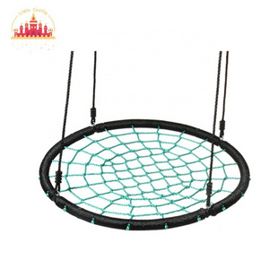 2023 Diameter 100 cm Outdoor Hanging Bird Nest Webbing Round Swing For Kids M18A018