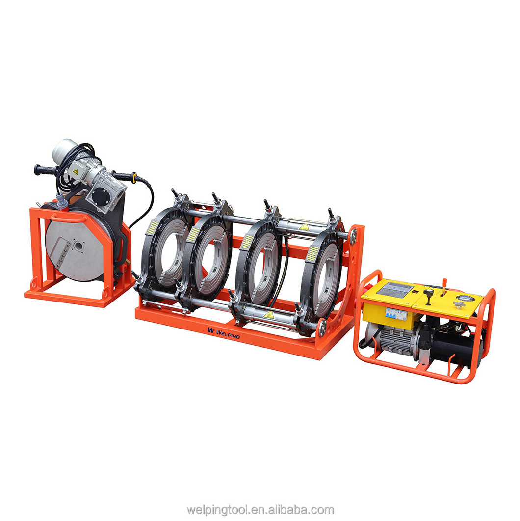 Welping Plastic Pipe Hydraulic Butt Fusion Machines for Polypropylene Pipes Used In Industrial Applications