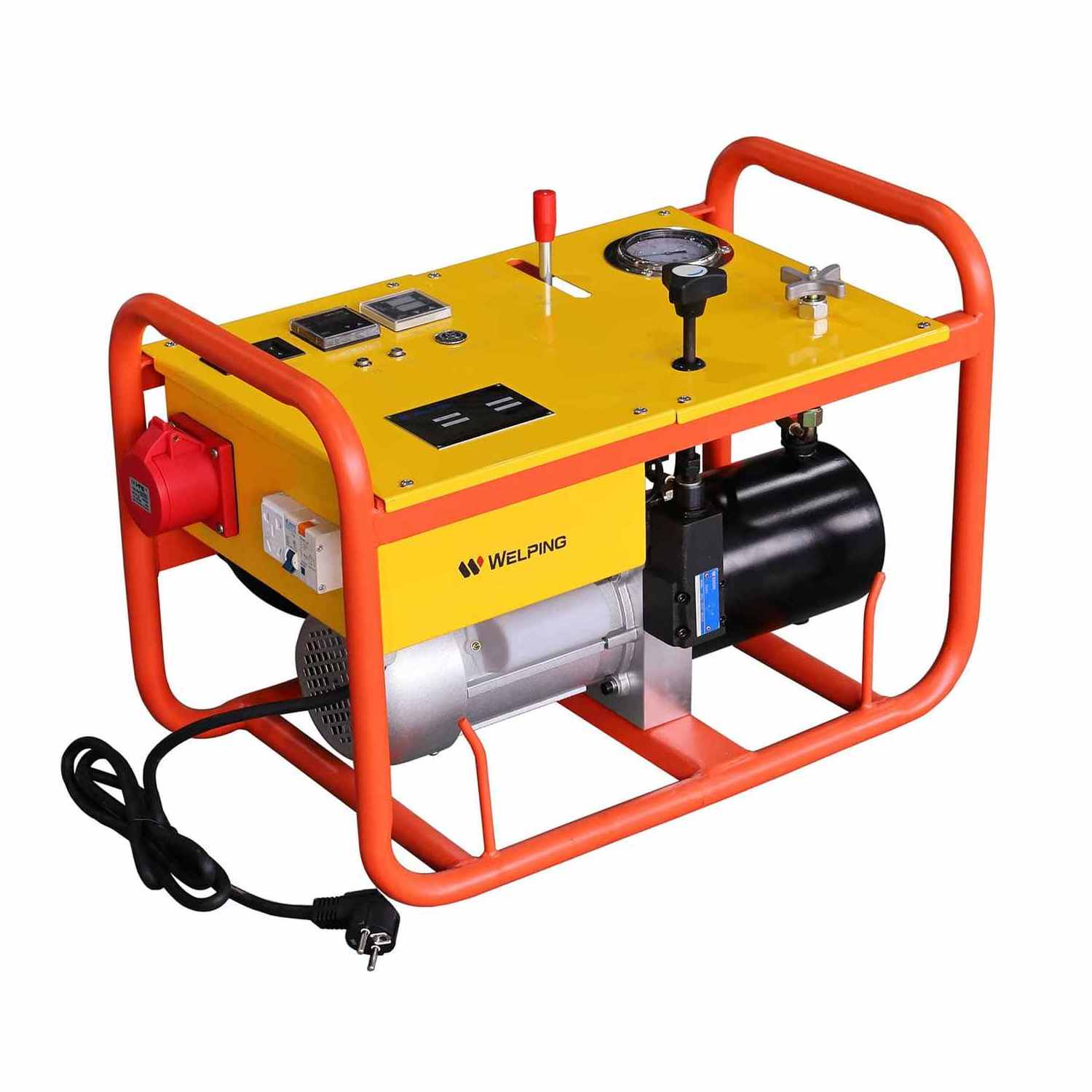 Welping Economic 90-315mm Hydraulic Butt Welders HDPE Plastic Pipe Welding Red Butt Fusion Welding Machine