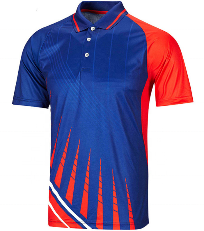 Customized Sublimated Team Design Button Up Dart Shirts with Pockets