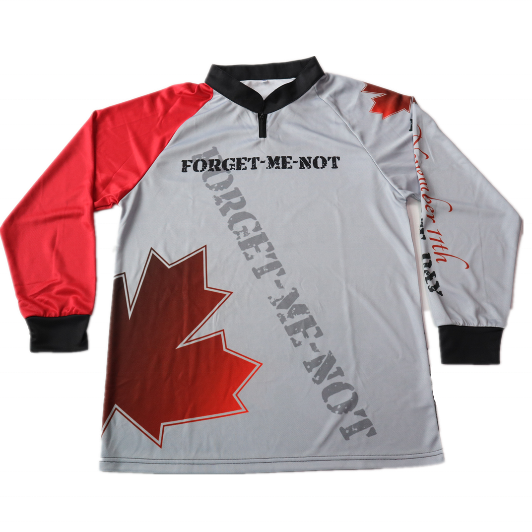 Blank sublimation uv protection zipper up raglan long sleeve fishing jerseys quick dry