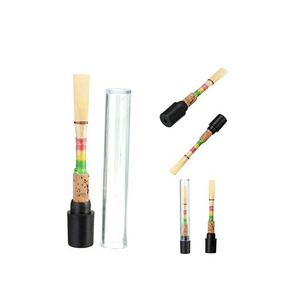 Hot sale High Performance Oboe Reeds Medium Soft with Plastic Storage Case Tube Oboe Reed for Woodwind Instrument Accessories