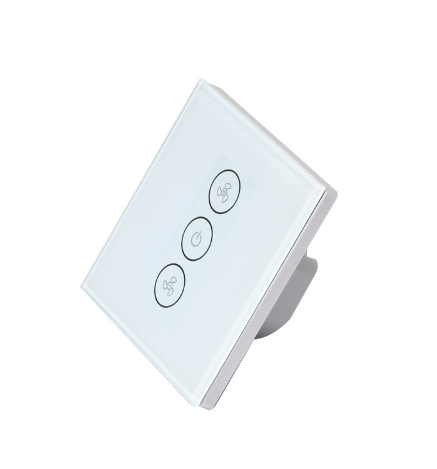 Smart Fan switch 120 type 3 Gears tuya touch switch EU UK Touch Switch Google Home Alexa WIFI smart home products