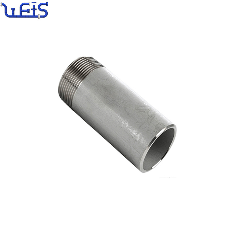 Welsure Threaded BSP BSPT male pipe fitting stainless steel nipple