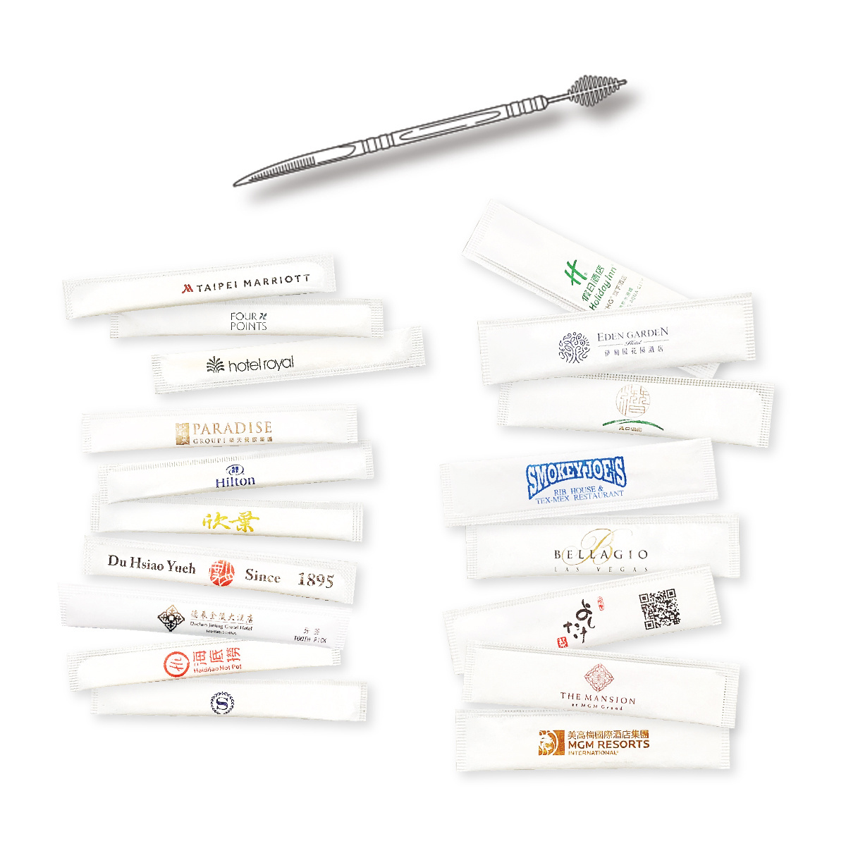 Tailored Toothpicks Customized for Your Brand's Signature Touch of HORECA