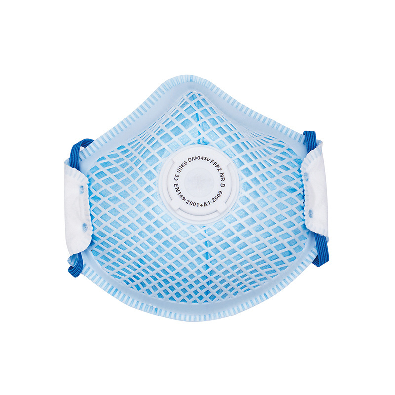 DM043V -2  Soft lining Particulate Respirator Anti Dust Face Mask for Construction&Cleaning  with Air Filter