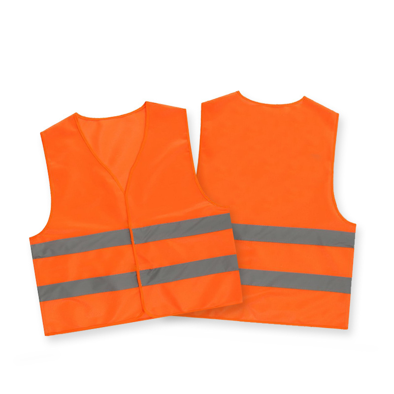 R122  high visibility  orange reflective safety vests with CE EN471