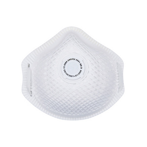 DM043V -4 White Particulate Respirator Anti Dust Face Mask for Construction&Cleaning  with Air Filter