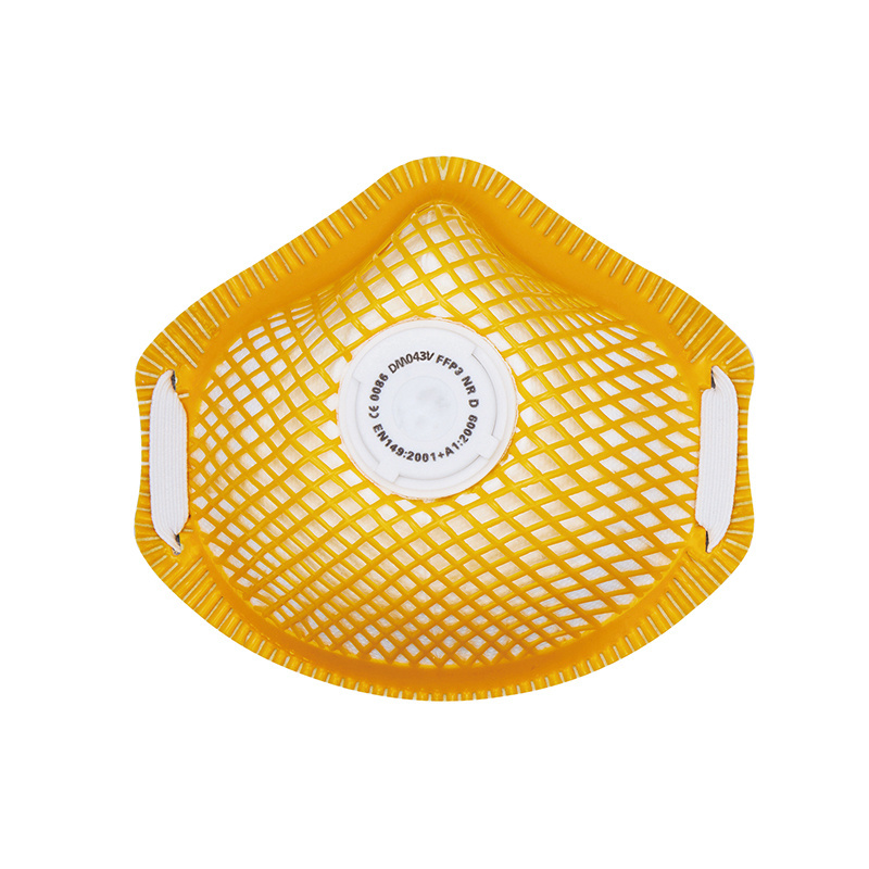 DM043V -2  Soft lining Particulate Respirator Anti Dust Face Mask for Construction&Cleaning  with Air Filter