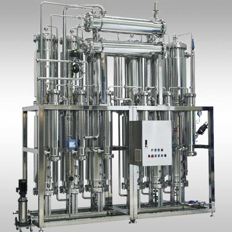 Full Automatic stainless steel Multi-effect Distillation water system water distiller price for PharMed