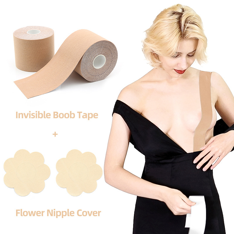 Push Up Shaper Tape Invisible Breast Tape Women Adhesive Double Side Boob Tape Roll