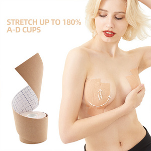 Push Up Shaper Tape Invisible Breast Tape Women Adhesive Double Side Boob Tape Roll