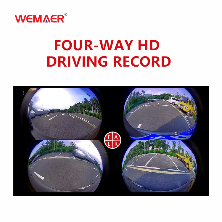 Wemaer RK 360 Panoramic Camera 2D/3D Bird View HD Car Camera DVR Surround View Around Monitoring Car Camera System