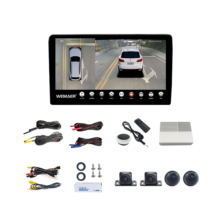 Wemaer 1080P HD 3D Full Surround View Monitor System 360 Degree Car Bird View Camera For Toyota Fortuner Hilux Revo