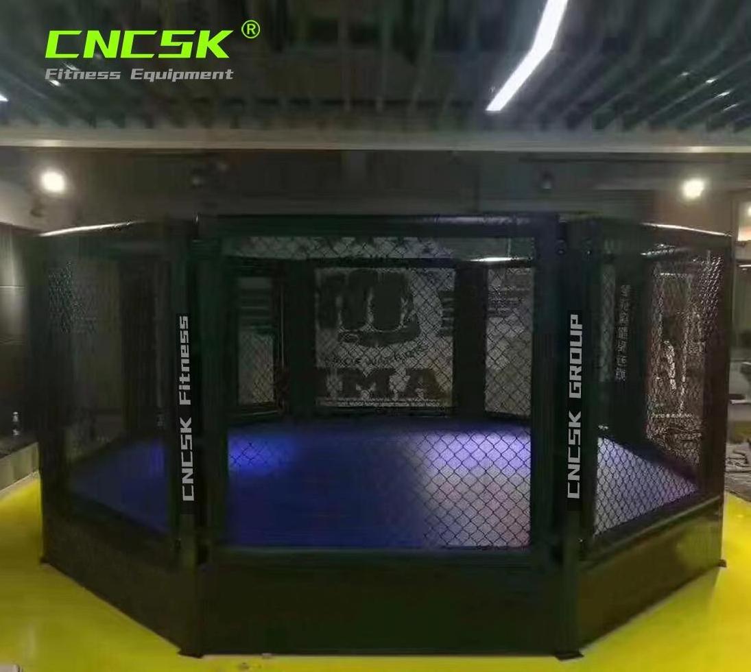 Boxing Octagonal cage ring-landing model BX78 customized 4m*4m Boxing Ring cage