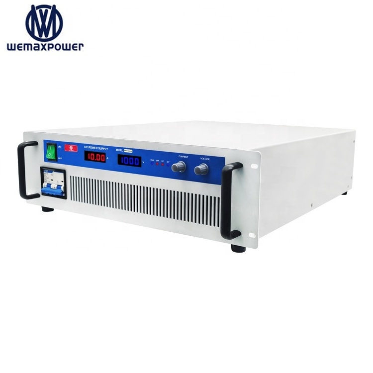 High power variable ac to dc 10KW switching mode 10a 1000v dc power supply