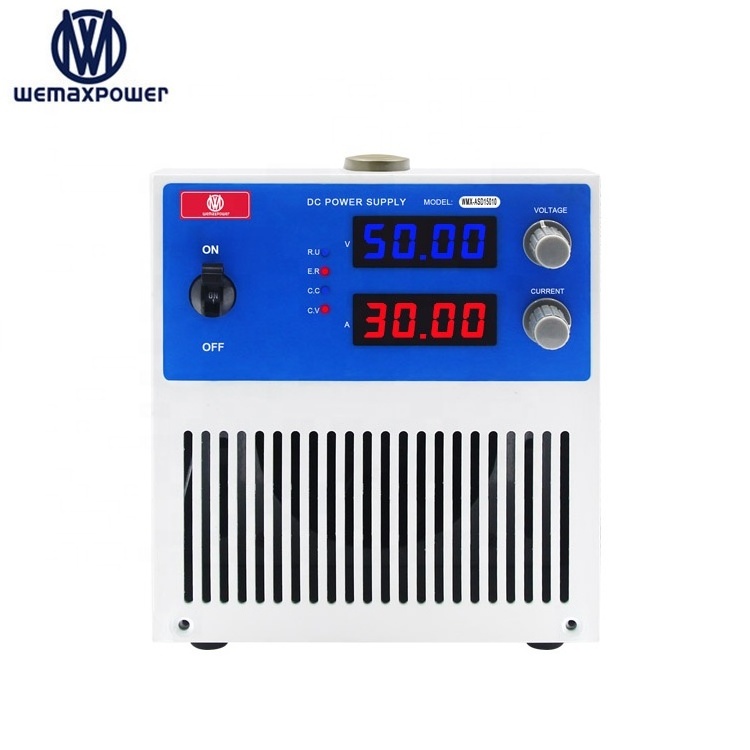 Adjustable switching ac to dc 110vac 220vac to 50vdc 30a 1500w variable 50v 30amp smps power supply for Laboratory Telecom