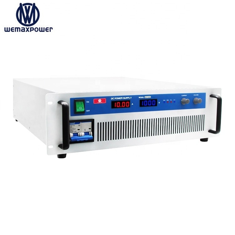 High power variable ac to dc 10KW switching mode 10a 1000v dc power supply