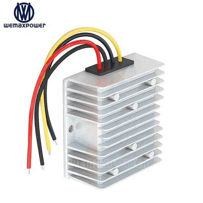 High efficiency waterproof car bus golf cart step down voltage power supply 20A dc to dc converter 48v to 12v