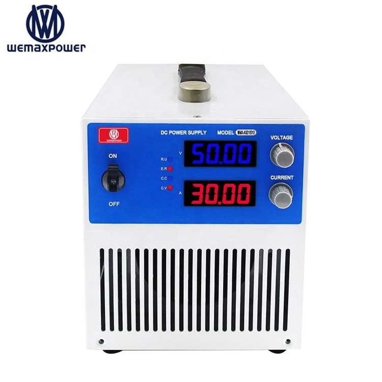 Adjustable switching ac to dc 110vac 220vac to 50vdc 30a 1500w variable 50v 30amp smps power supply for Laboratory Telecom