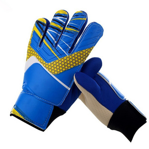 Professional Goalkeeper Gloves Kids Child Goalie Soccer Gloves Team Game 5 Fingers Protection Non-slip Boys Football Latex Glove