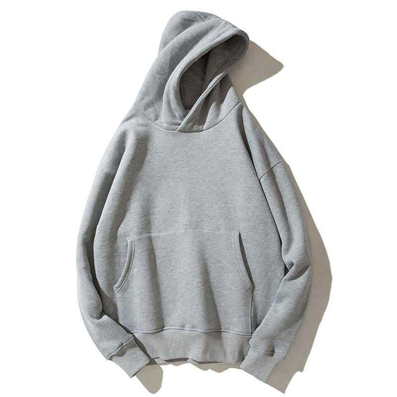 Wholesale high quality Plain 100% Cotton 380-480gsm Hoodies Men Sweatshirt Blank Fleece Oversized Hoodie