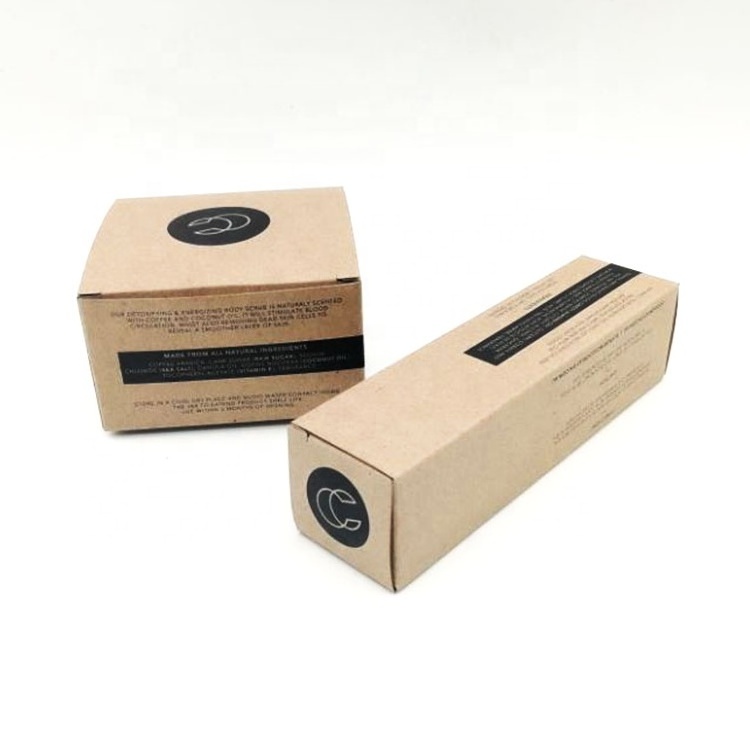 ZPT10-14 Narrow long custom logo black printing chopstick packaging cosmetic bottle packing box cream paper kraft box