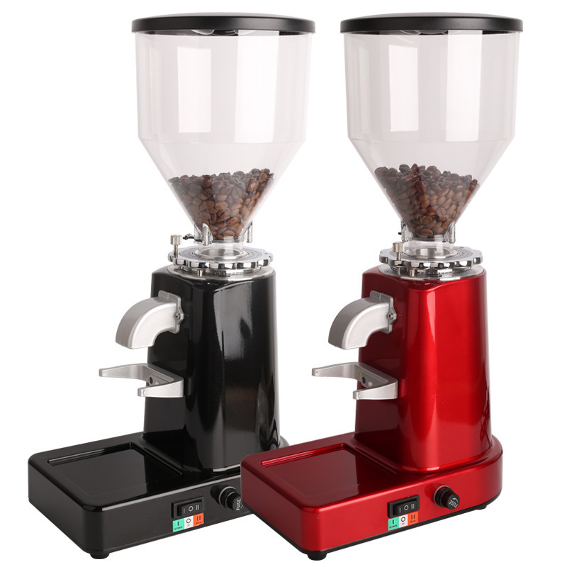 60mm Flat Burr Coffee Grinder Espresso / Customized Coffee Electric Grinder