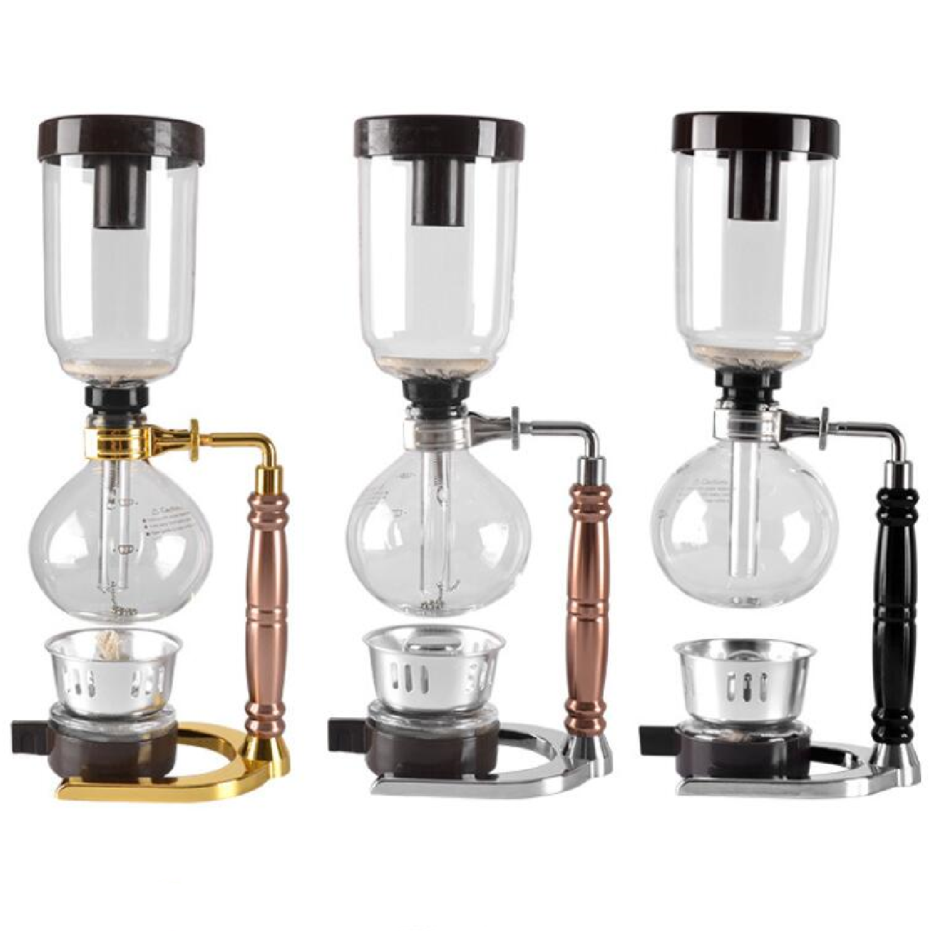 Wholesale 3 Cup Syphon Coffee Maker / Siphon Coffee Maker Set