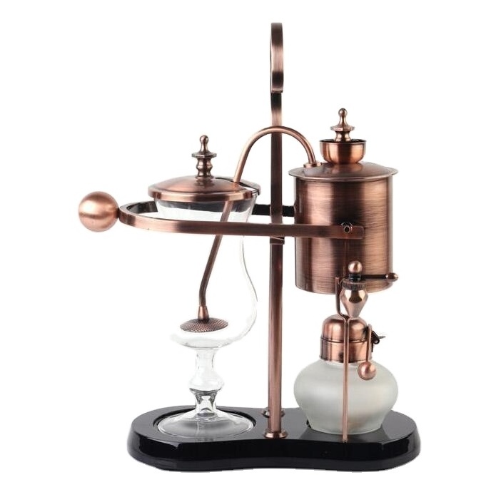 Rose Gold Royal Coffee Machine / New Style Belgium Syphon Coffee Maker