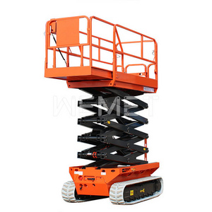 Tracked Scissor Lift Electric Rough Terrain Crawler Scissor Lift